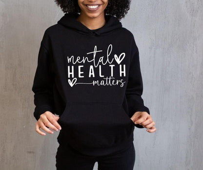 Mental Health Matters – Personalised Hoodie for Women