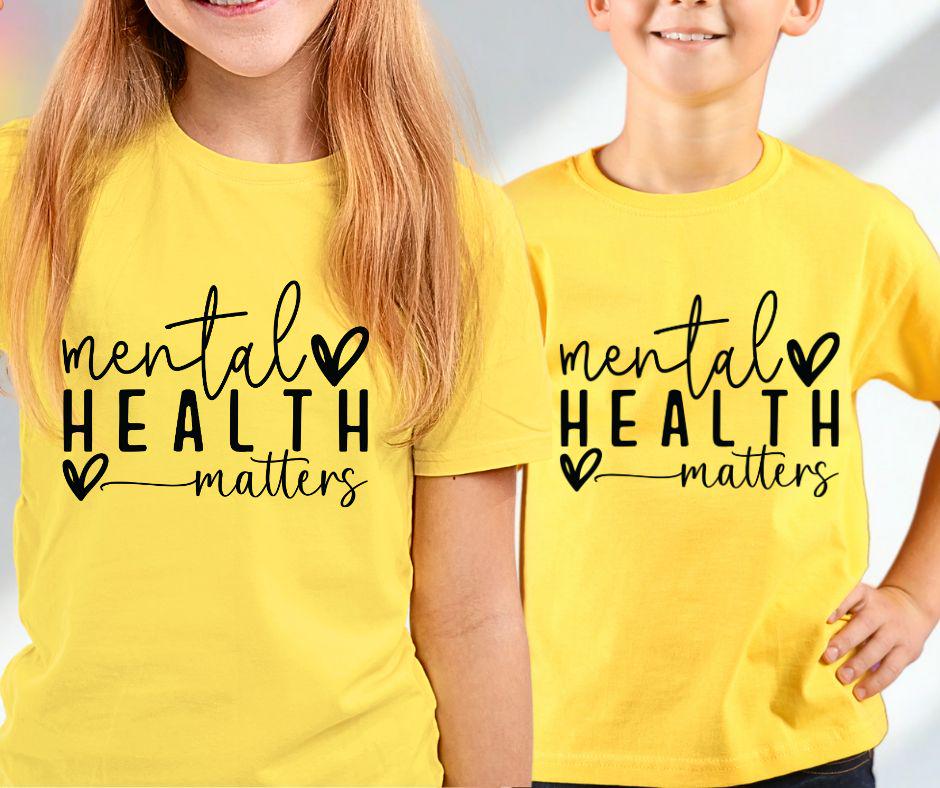 Mental Health Matters – Personalised Children’s T-Shirt