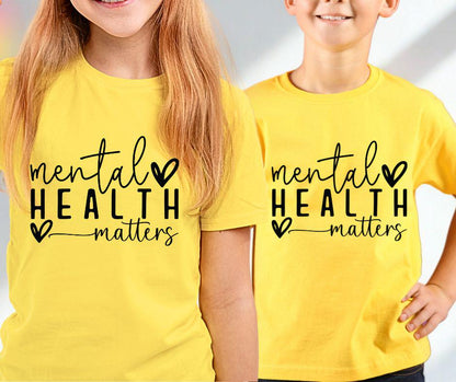 Mental Health Matters – Personalised Children’s T-Shirt