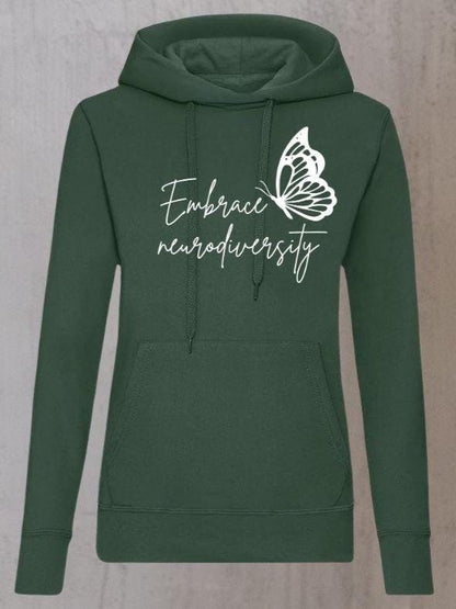 Embrace Neurodiversity – Personalised Hoodie for Women