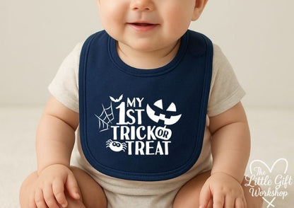 Personalised “My 1st Trick or Treat” Baby Bib