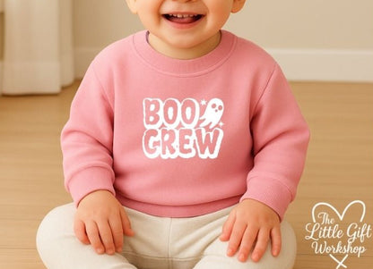 Personalised “Boo Crew” Baby Sweatshirt