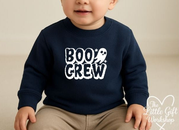 Personalised “Boo Crew” Baby Sweatshirt