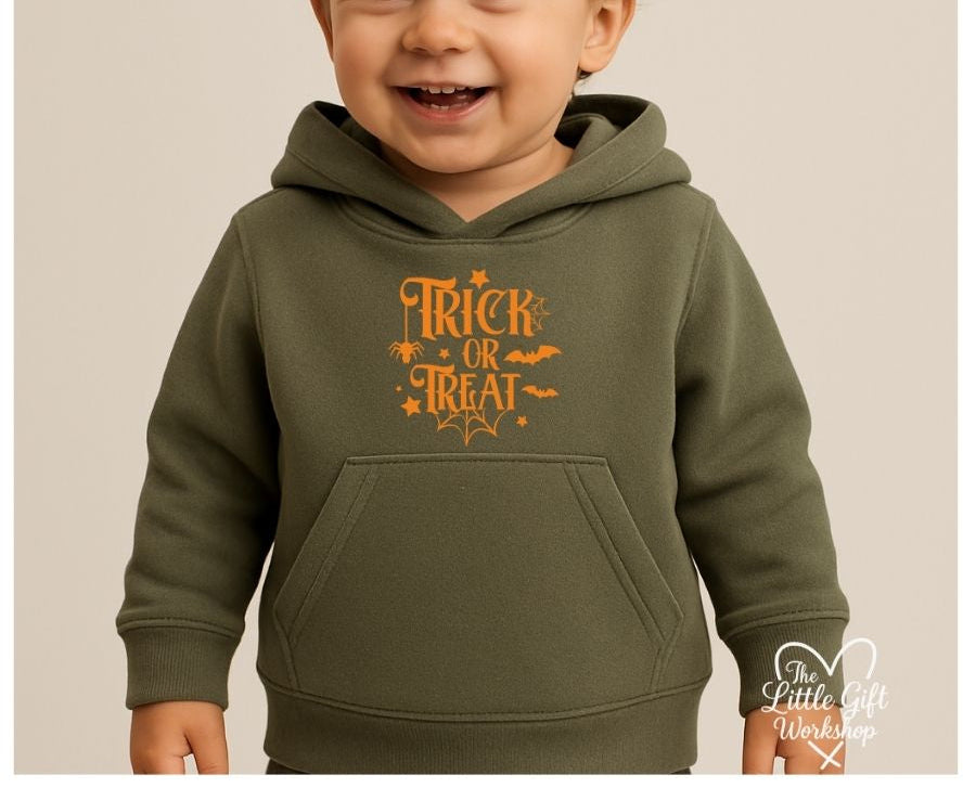 Personalised “Trick or Treat” Halloween Hoodie