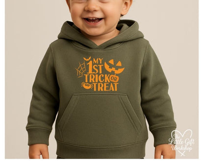 Personalised “My 1st Trick or Treat” Halloween Hoodie
