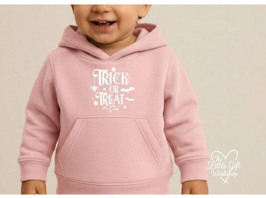 Personalised “Trick or Treat” Halloween Hoodie