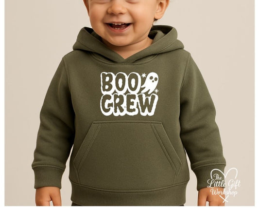 Personalised “Boo Crew” Halloween Hoodie