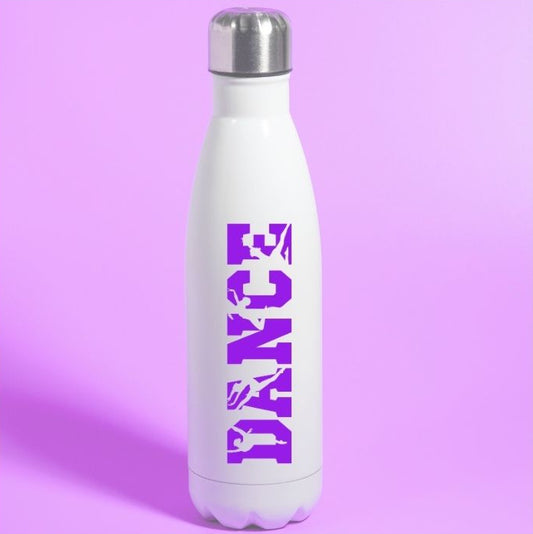 Personalised Dancing-Themed 500ml Water Bottle – Custom Name & Dance Slogan