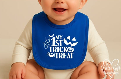 Personalised “My 1st Trick or Treat” Baby Bib