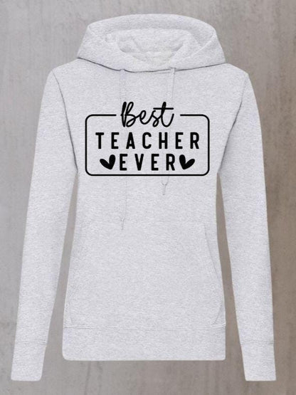 Best Teacher Ever – Personalised Hoodie Gift for Teachers