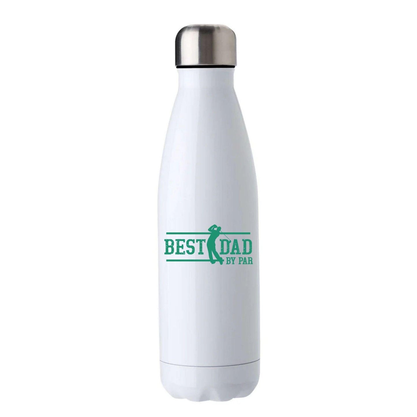 Personalised Golf Water Bottle – “Best Dad by Par”