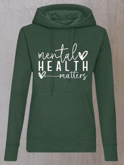 Mental Health Matters – Personalised Hoodie for Women
