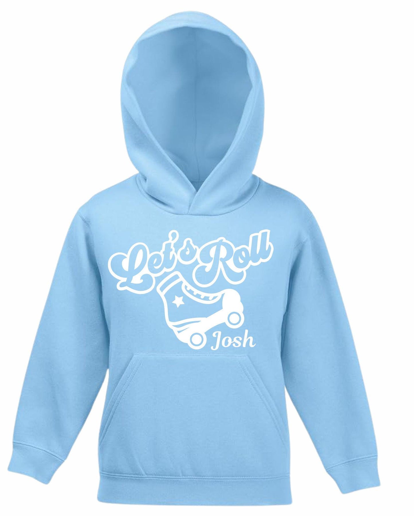 Personalised Kids’ Rollerskating Hoodie – Custom Skate Jumper