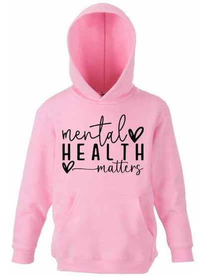 Mental Health Matters Kids Hoodie – Personalised