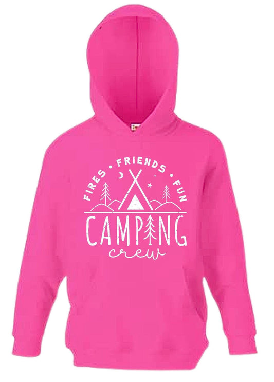 Kids Camping Hoodie – Custom Outdoor Sweatshirt