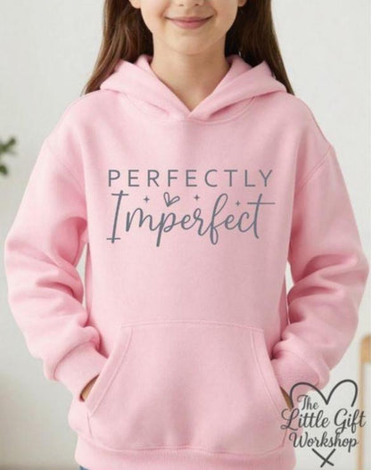 Perfectly Imperfect Personalised Children's Hoodie