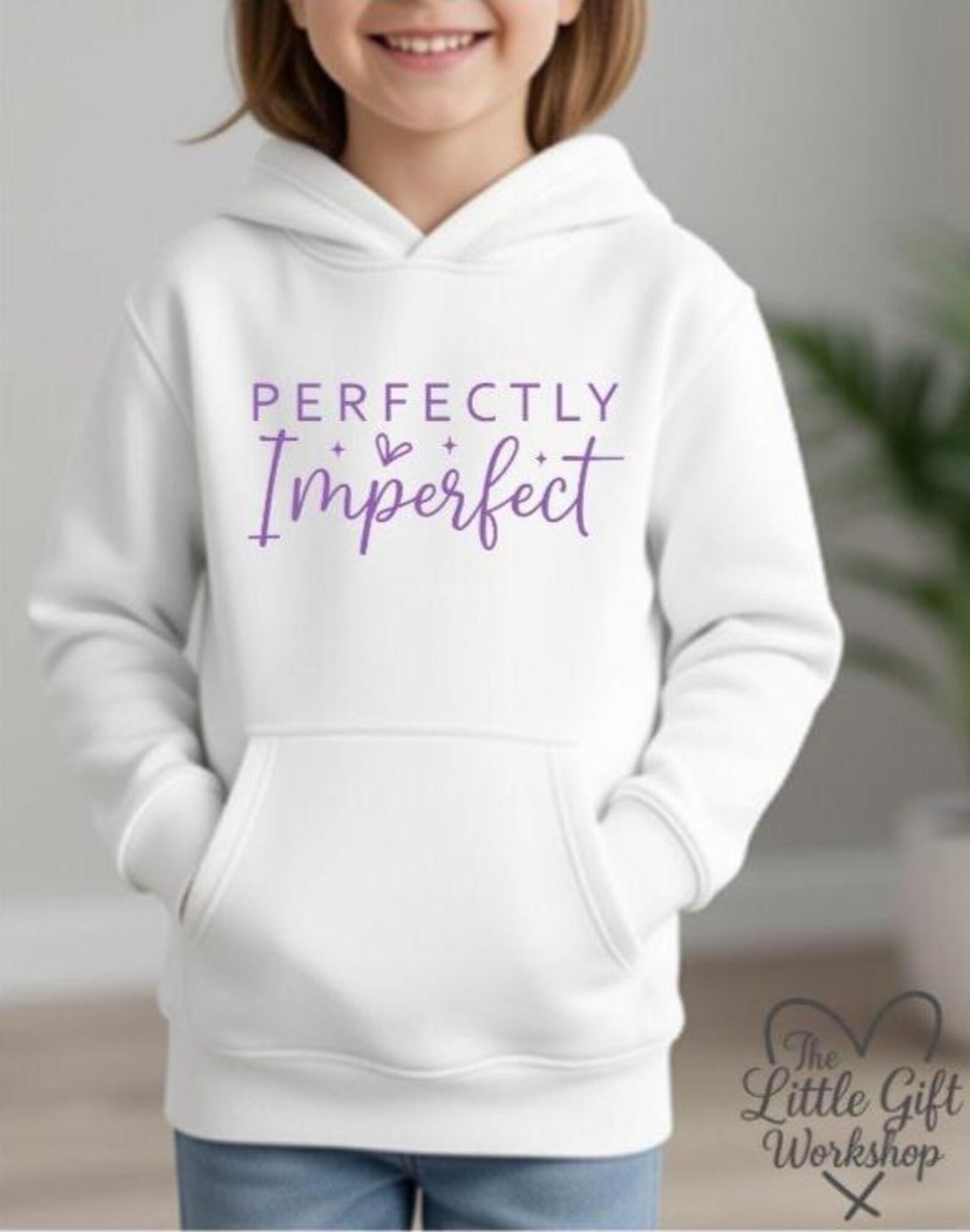 Perfectly Imperfect Personalised Children's Hoodie