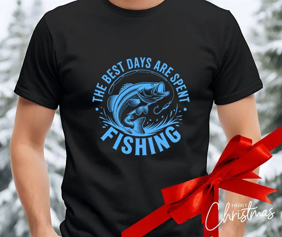 “The Best Days Are Spent Fishing” T-Shirt